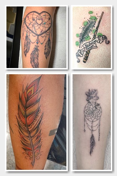 Варіанти малюнків Тату перо