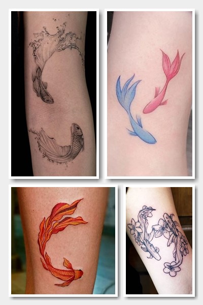 Тату риба – символ енергії
