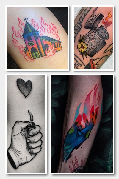 татуювання вогонь