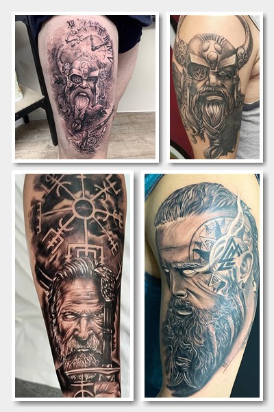 татуювання на тему вікінгів