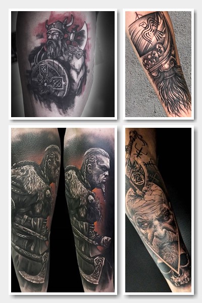  Стилістика та місця нанесення Тату вікінг