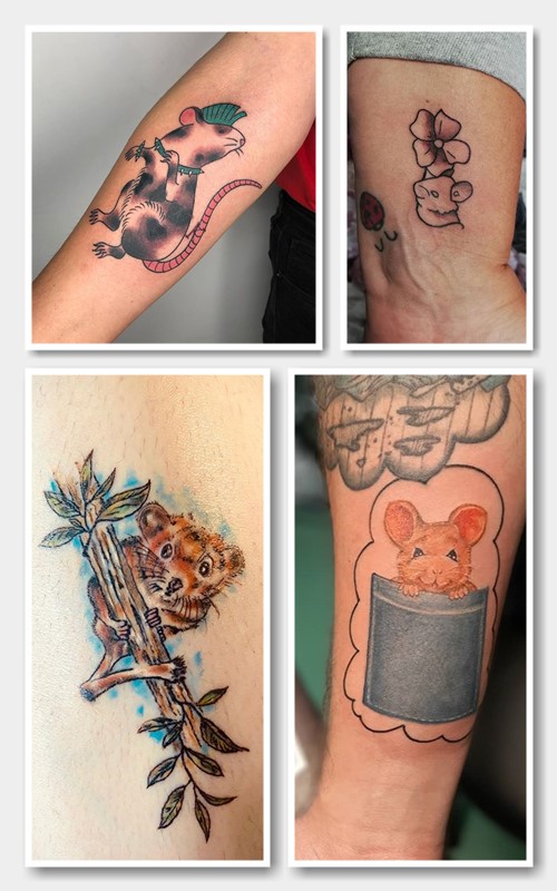 татуювання миша або щур