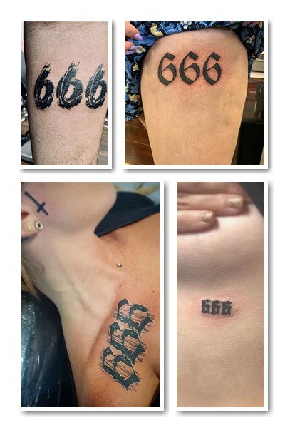 тату 666 у Києві