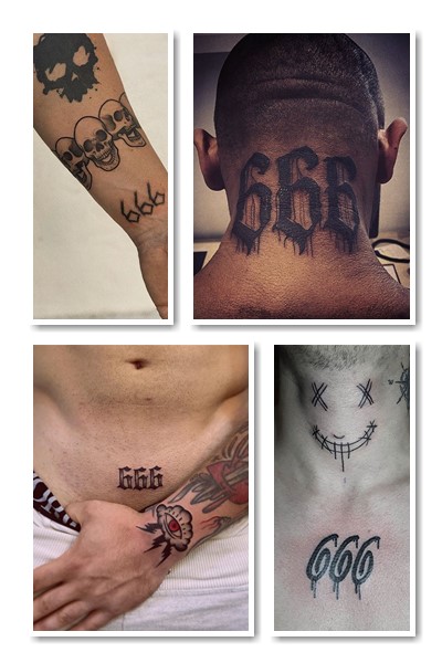 Татуювання 666 та його значення
