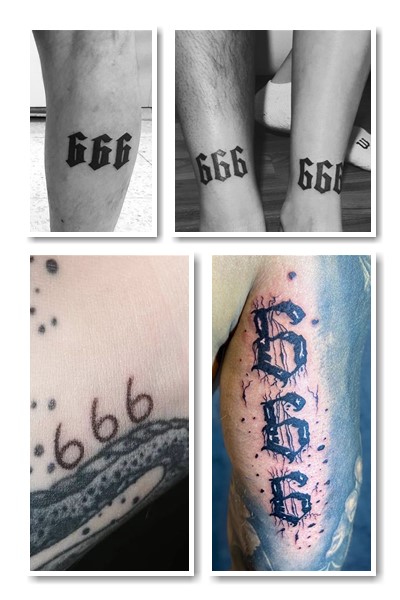 Тату 666 – одне з найбільш провокаційних
