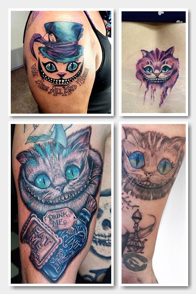 кому підійде Чеширський кіт тату 