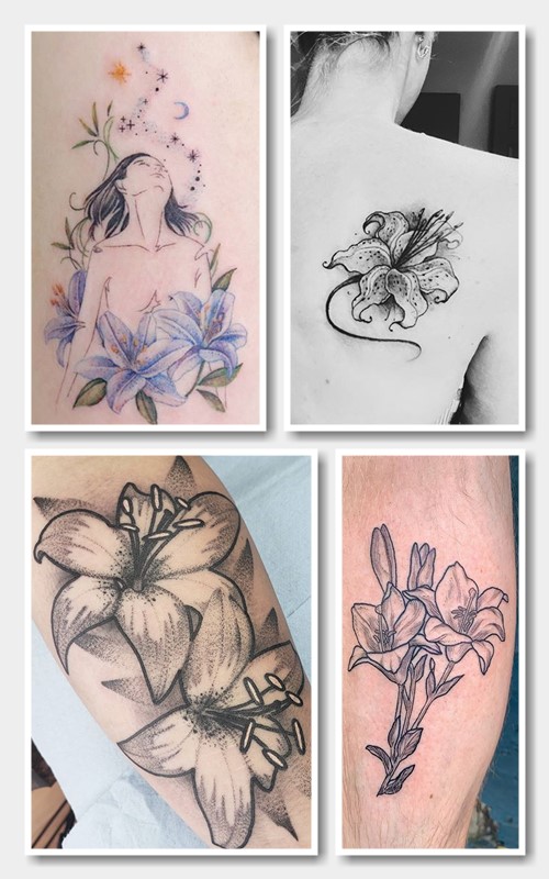 тату лілія