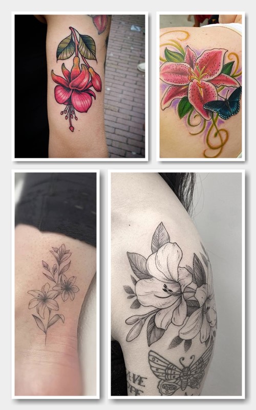 значення тату квітка лілія