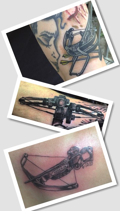 ТОП татуювань лук та стріли зі значенням