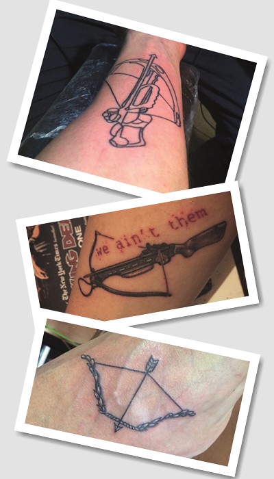 татуювання лук та стріли зі значенням