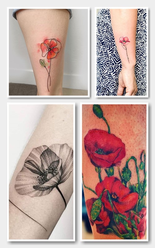 Де набивають татуювання мак