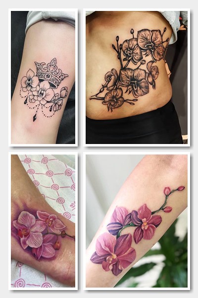 Хто вибирає татуювання з орхідеями