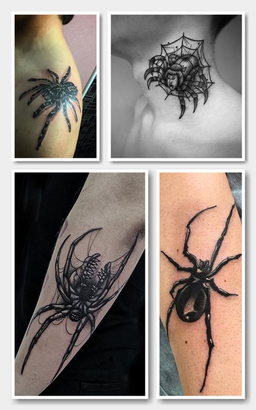 Кому підійдуть тату з павуками