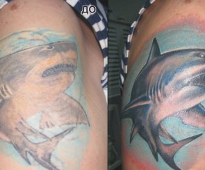 исправление и перекрытие татуировок киев