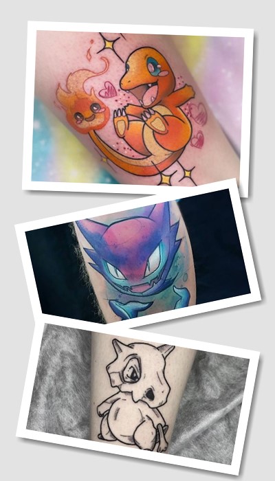 Тату покемон як зобразити