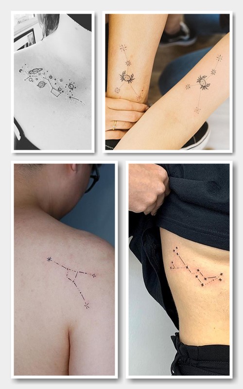 Кому підійде татуювання сузір'я