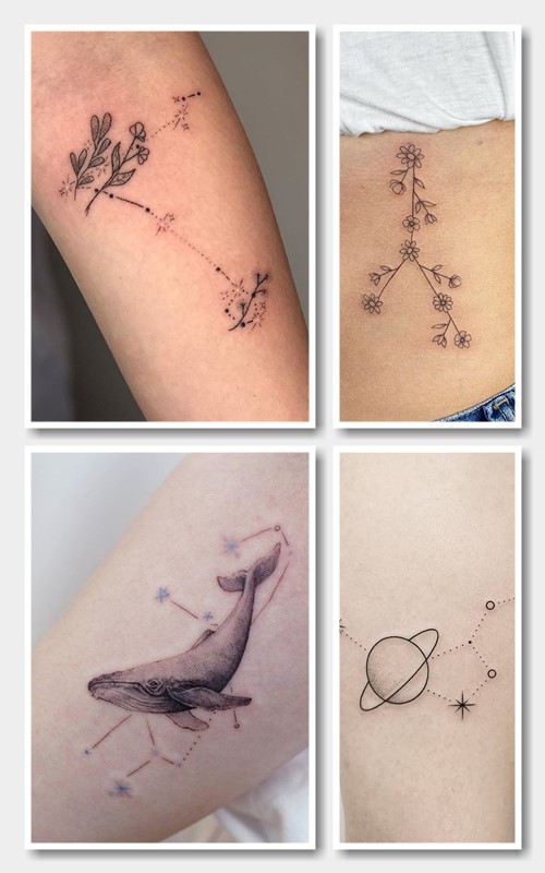  тату сузір'я стиль