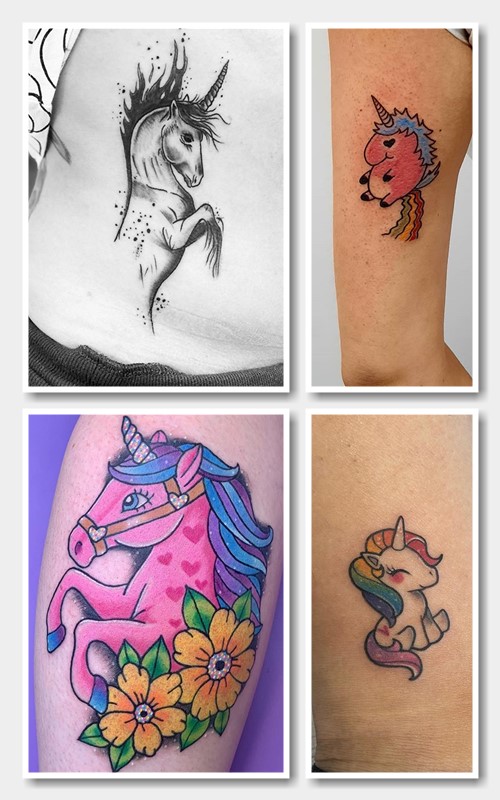 Кому підійде татуювання з єдинорогом