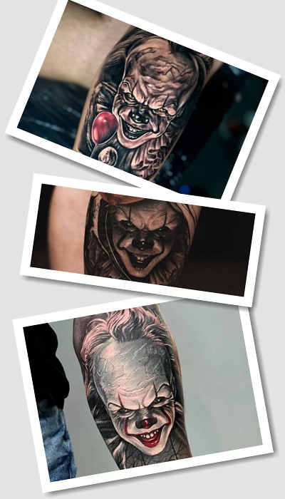 Що означає неординарне тату клоун Пеннівайз
