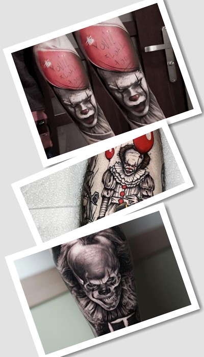 Що означає тату зі злим клоуном?