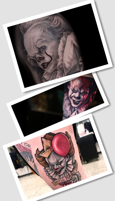 Як зображають тату Пеннівайза?