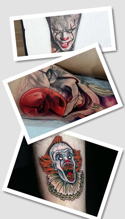 тату клоун Пеннівайз
