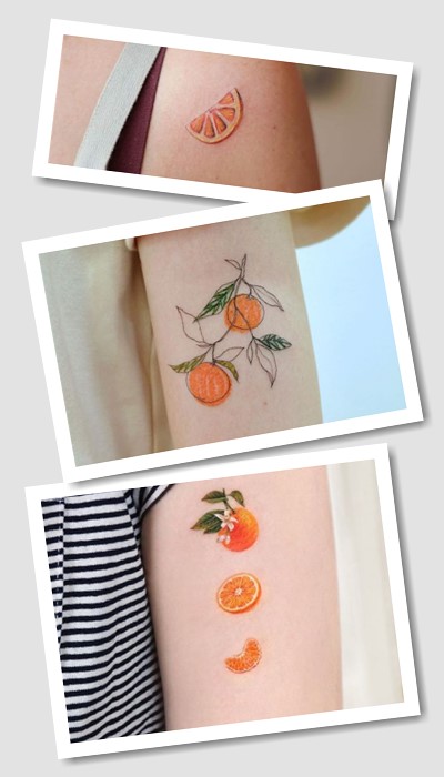 Значення соковитого татуювання апельсин