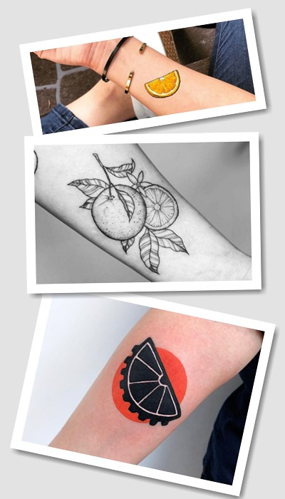 Стилі Для татуювання апельсин