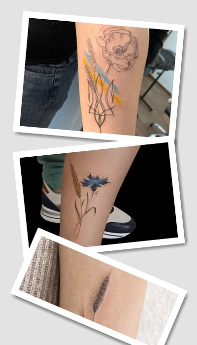 значення Татуювання колосок