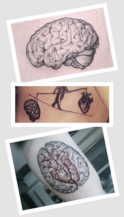 значення Татуювання мозок
