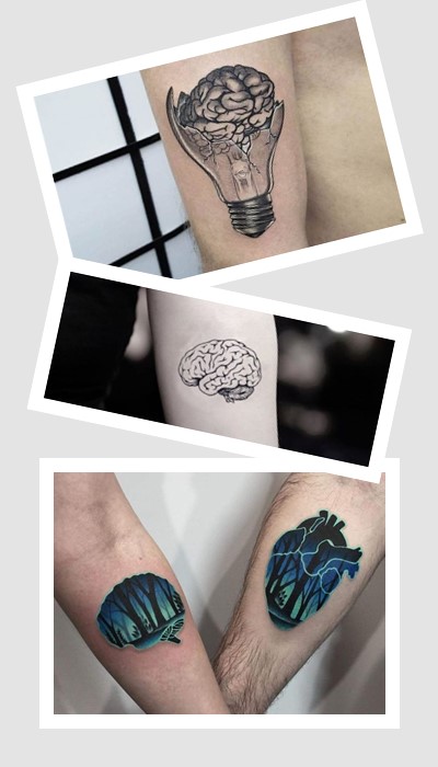 ТОП тату мозок зі значенням