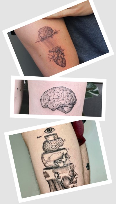 Хто обирає татуювання мозок