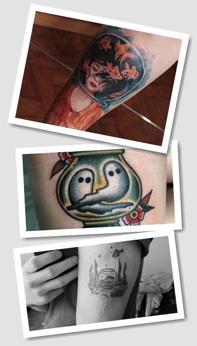 Дізнайтесь цікаве значення тату акваріум!