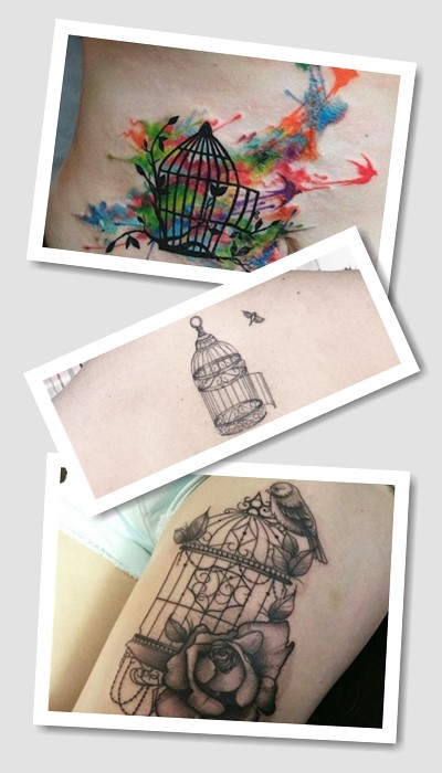 Цікаве значення тату клітка