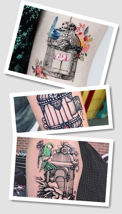 Тлумачення тату клітка з пташкою