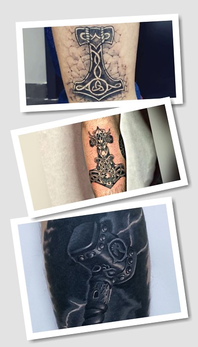 Незвичайне та цікаве значення тату молот Тора