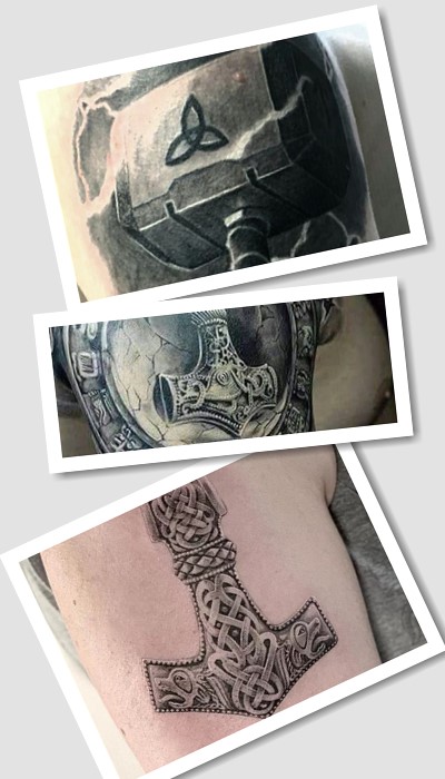 варіанти Тату молот Тора
