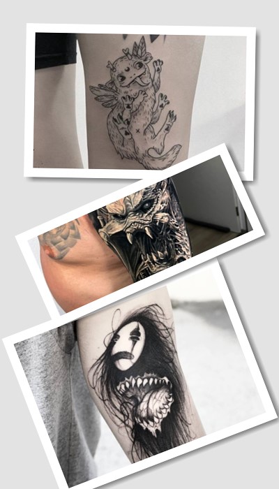 значення Татуювання монстри