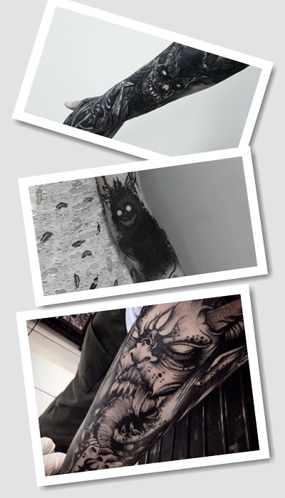 Нестандартне тату монстри та значення