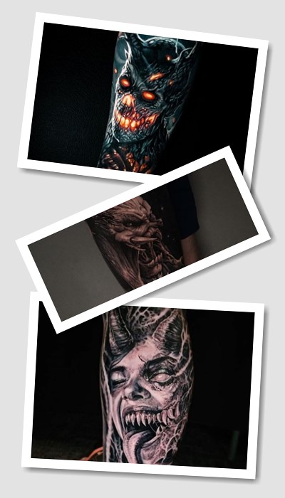 Тлумачення тату монстри 