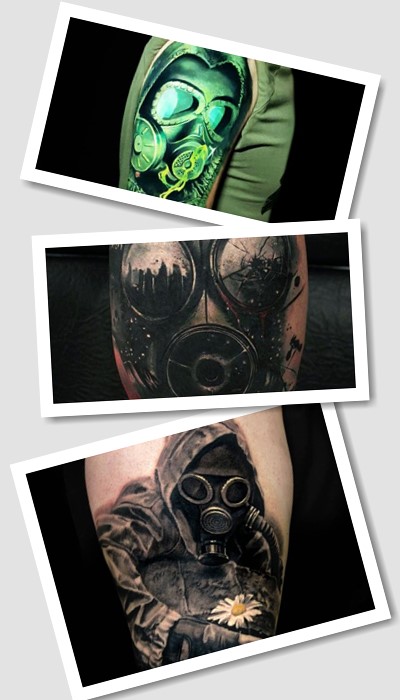 Татуювання протигаз