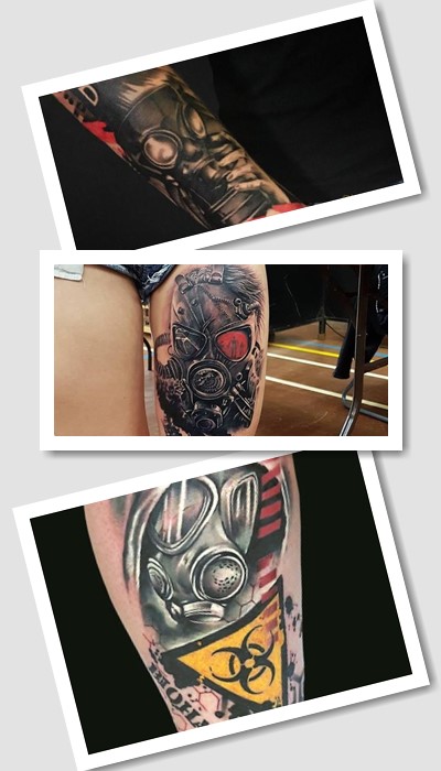 тату протигаз у Києві