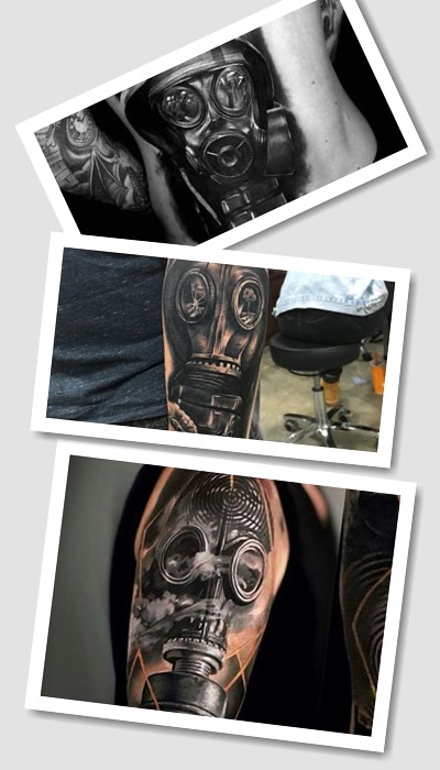 Дізнайтесь неординарне значення тату протигаз