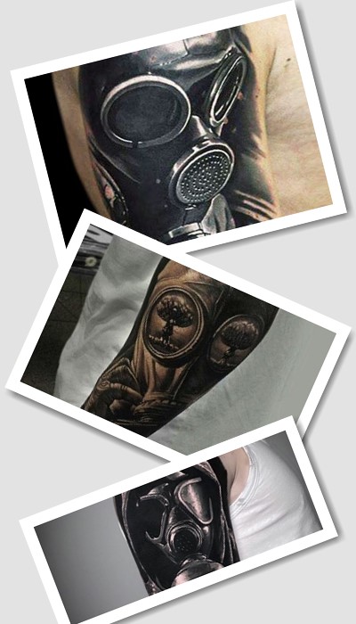 Основне значення тату протигаз – захист