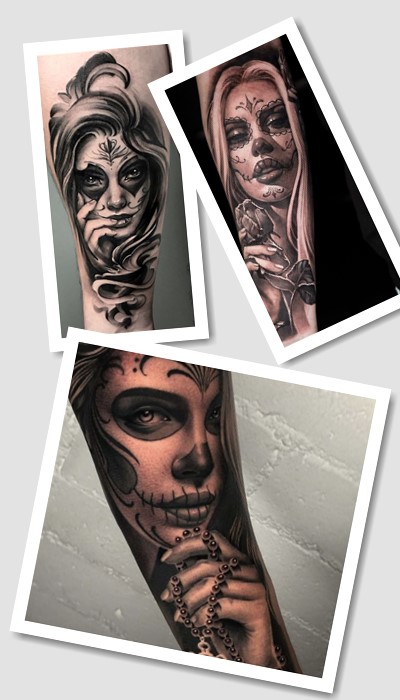 тату Санта Муерте