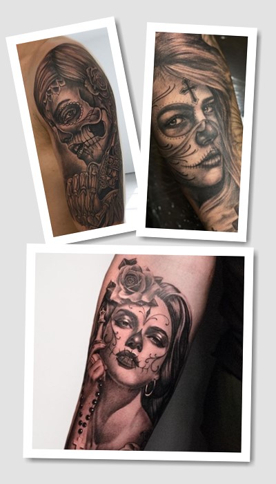 Татуювання Санта Муерте