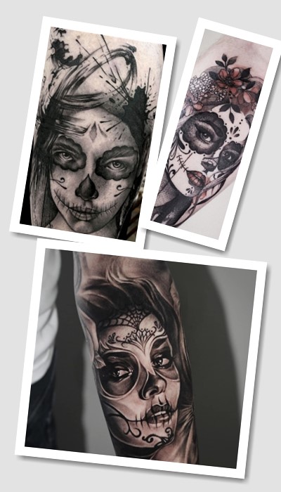 значення Татуювання Санта Муерте