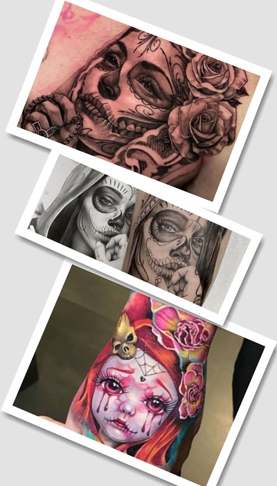 кому підійде Тату Санта Муерте