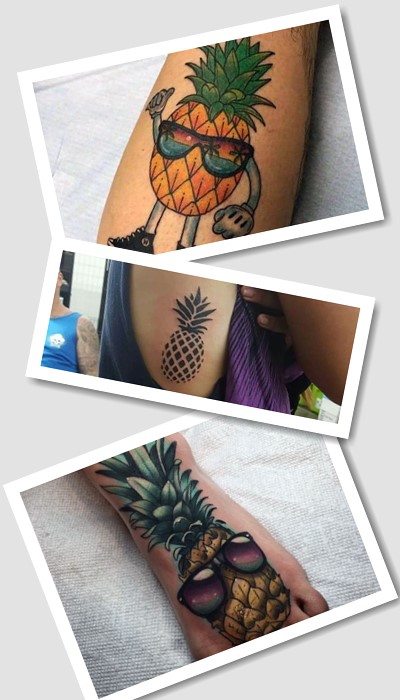татуювання ананас