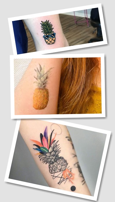 кому підійде татуювання з ананасом